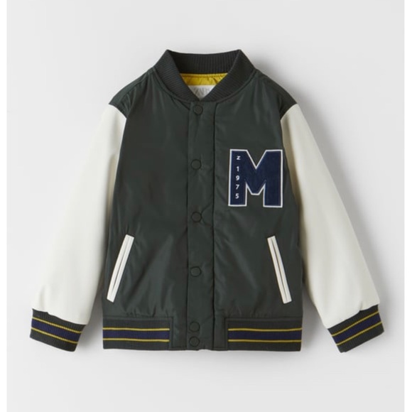Zara Other - ZARA BOYS LETTERMAN JACKET
